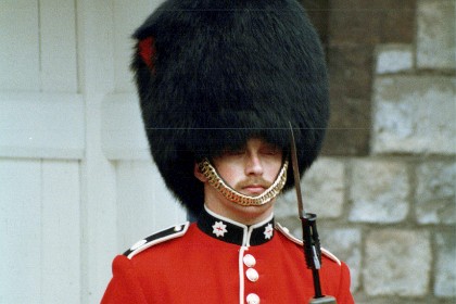 Coldstream Guard (after the town of Coldstream on the English-Scottish border).  Buttons in pairs, an easy way to identify.