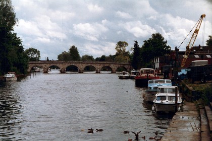 After a great day together, Roy and Pamela return to their home in Isleworth, 12 miles from London on the A4.