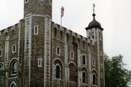 This is the White Tower which gives the entire castle its name. It was built by William the Conqueror in 1078 and was a resented symbol of oppression inflicted upon London by the new ruling elite.