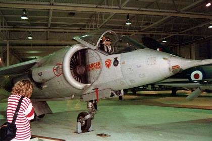 Hawker P1127, forerunner of the Harrier Jump Jet (VTO)