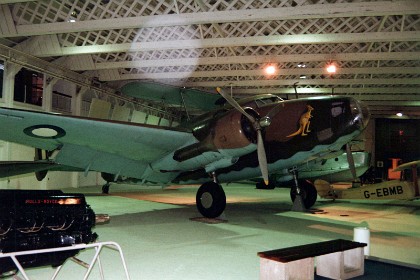 Lockheed Hudson. The RAF had 2000 of them.  This one originally belonged to the RAAF.