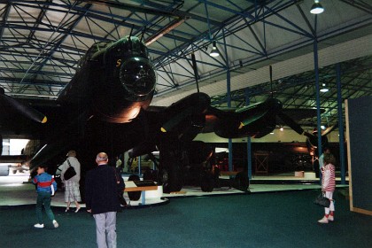 Avro Lancaster Bomber. 7366 built and the most famous of the British WWII bombers.