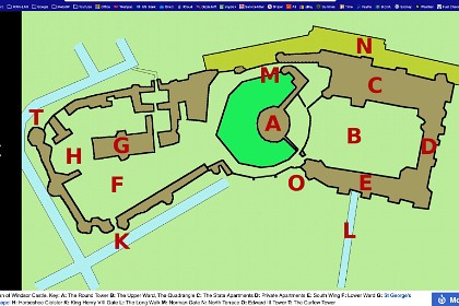 In the previous pictures we looked at H and G in the Lower Ward.