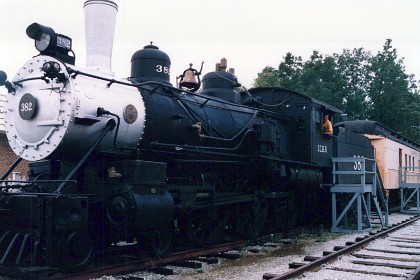 Casey Jones was a locomotive engineer who became a folk hero after his death in a train crash in 1900 was commemorated in a number of songs. According to legend, Jones died with one hand on the train's whistle and the other hand on its brake.