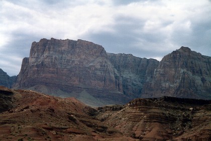 We branch off US89 onto US89A and enter the Marble Canyon area. Marble Canyon is the section of the Colorado River canyon in northern Arizona from Lee's Ferry to the confluence with the Little Colorado River, which marks the beginning of the Grand Canyon.