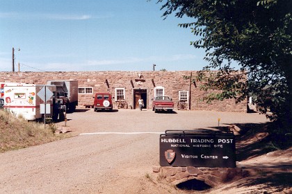 Our first stop is the Hubbell trading post