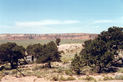 We leave Hubbell and head for the Canyon De Chelly (pronounced shay), still within the Navajo Nation.