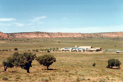 This is a Navajo school at Ganado