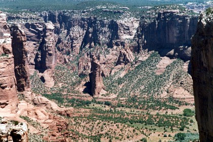 The canyon is one of the longest continuously inhabited landscapes of North America. It preserves ruins of the indigenous tribes that lived in the area, from the Ancestral Puebloans (also known as the Anasazi) to the Navajo