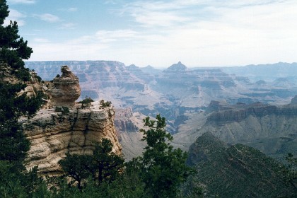 This shot is looking west from the Desert View Tower viewpoint.