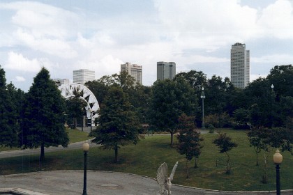 Inside Louis Armstrong Park