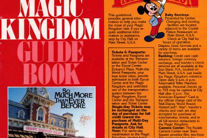 Disney also bought the land surrounding the Magic Kingdom so that it would not become surrounded by motels, gas stations, fast-food joints and busy traffic  like California. The Magic Kingdom looks much cleaner as a result.