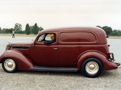 There are only a few of these '39 vans left now.