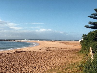 The beach at Towoon Bay.