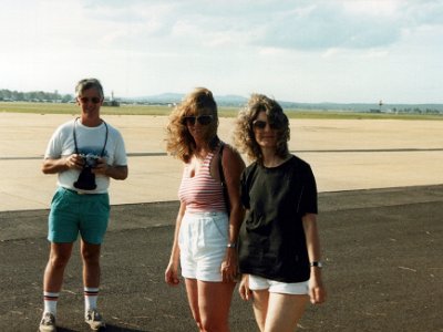 Dennis and a couple of nice looking birds.