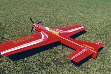 My new plane is finished.