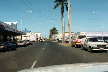 Main street of Mackay.