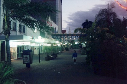 Townsville in the evening. Townsville is another very well cared-for FNQ city.