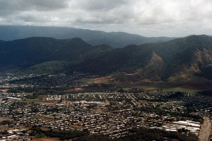 Leaving Cairns.