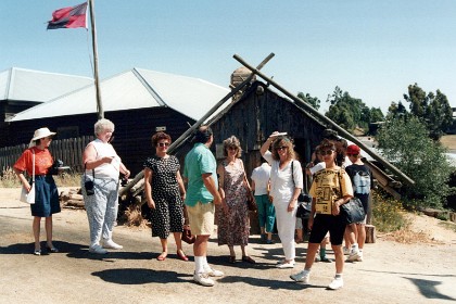 Wednesday January 3,  1990  &nbsp; We take a short trip to Sovereign Hill in Ballarat. Wednesday is a  non-competition day.