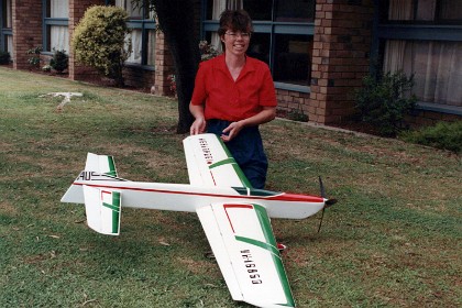 Bryan's wife and his plane