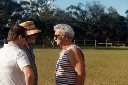 19 December, 1990  &nbsp; Art and Betty Adamisin arrive on 19/12/2990. We take Art to KMFC where he meets Tim Gee and John McIntyre