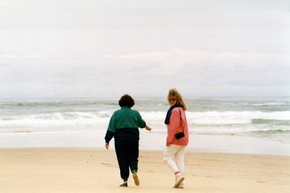 A walk along Burril Beach