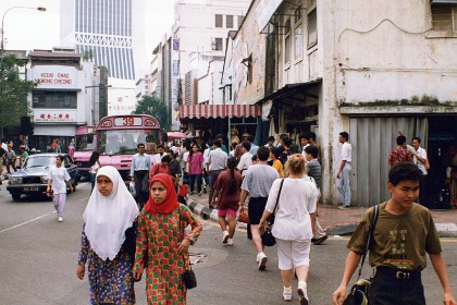 Near the Central Markets.