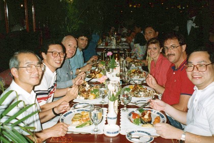 Sunday 11 April,  1993 &nbsp   I arrive in Kuala Lumpur to begin writing the submission.  Monday 12 April, 1993 &nbsp   The team assembles for dinner.