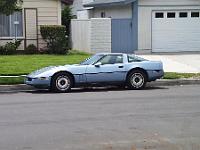 Friday 31 May 2002 - Bob's Corvette, our transport during our visit.