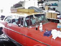 Friday 31 May 2002 - Bob's 57 Chevvy is a bit of a mess