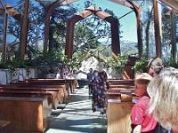 Saturday 15 June 2002 - Wayfarer's Chapel at Palos Verdes. This is where Jan and Bob are to be married.