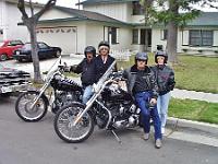 Saturday 8 June 2002 - Our Harley ride