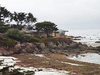 Thursday 13 June 2002 - Carmel beach. Lovely house designed by Frank Lloyd Wright.