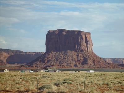 Card 2 098 Monday 2004-03-22 Monument Valley Monument Valley lies wholly within the Navajo Nation. The Navajo Nation is a semi-autonomous Native American homeland covering...