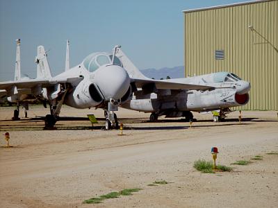 Card 1 055 Tuesday 2004-03-16 Pima Air & Space Museum The Grumman A-6E Intruder was the definitive attack version of the Intruder, introduced in 1970 with upgraded...