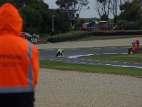 Valentino ROSSI Italy. Knee up where it would normally be down.