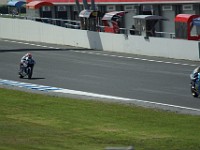 Marco MELANDRI chases Chris VERMEULEN.     Next: Saturday Qualifying