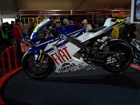 At the bike show, Valentino ROSSI's M1.