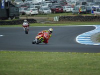 250 Warmup Jorge LORENZO Spain. 250 Race winner and 250 Championship winner. Thomas LUTHI, Switzerland following.