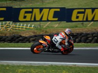 MotoGP warm-up Dani PEDROSA, Spain. Came fourth in the race.