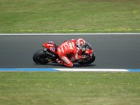 MotoGP warm-up Casey STONER. Race winner and 2007 championship winner.