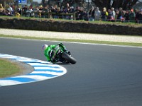 MotoGP warm-up Anothony WEST,  Kawasaki.