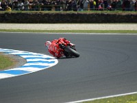 MotoGP warm-up Casey STONER, in a class of his own this year.