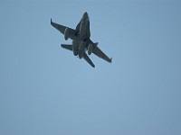 Flyover by F18.