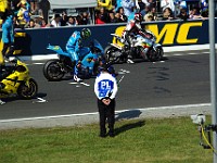 MotoGP race Row 5 was Carlos CHECA, John HOPKINS and Makoto TAMADA.