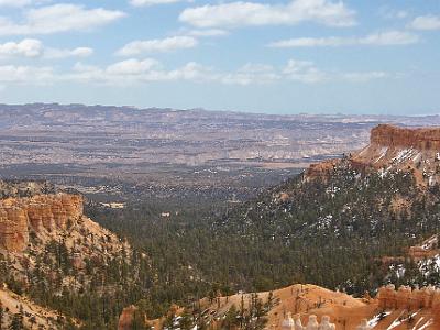 This is the actual Bryce Canyon between Sunrise and Sunset Points.