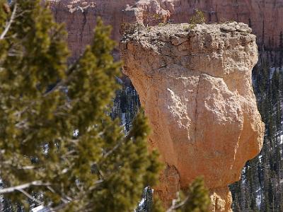 This hoodoo is called the Hunter.