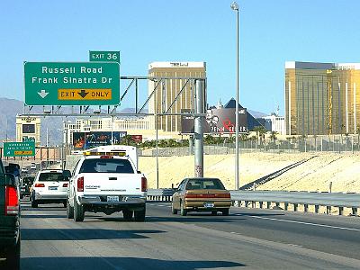 Tuesday 2007-03-06 Las Vegas, Nevada  The outskirts of America's fastest growing city welcome us.