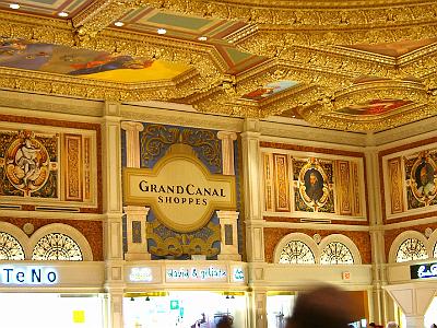 Inside the Venetian.